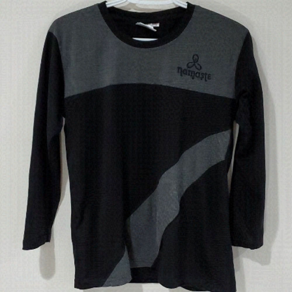 Monks namaste long sleeve shirt